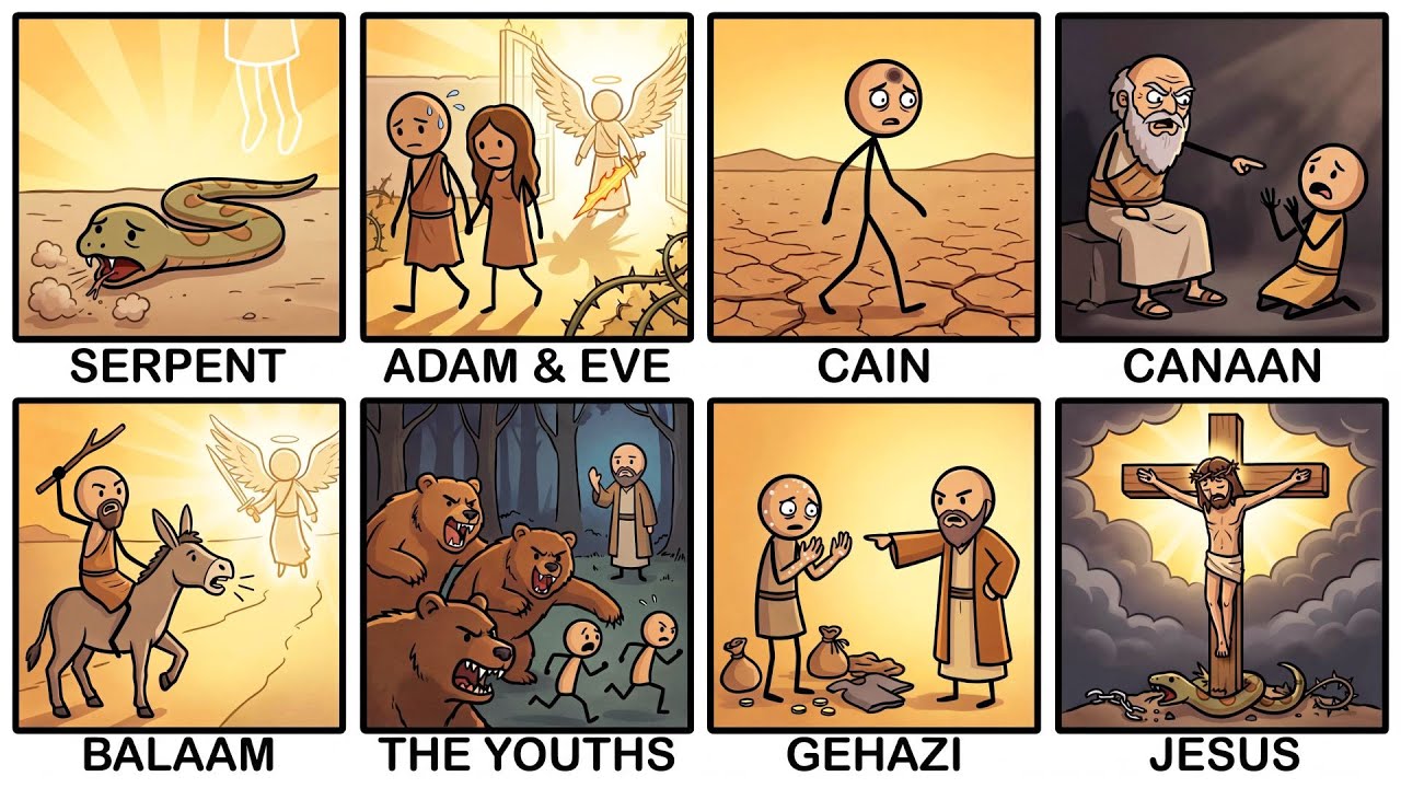 Every Curse in the Bible (And Who Got Cursed) Explained