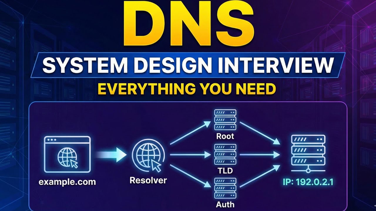 DNS for System Design   Everthing You Need to Know