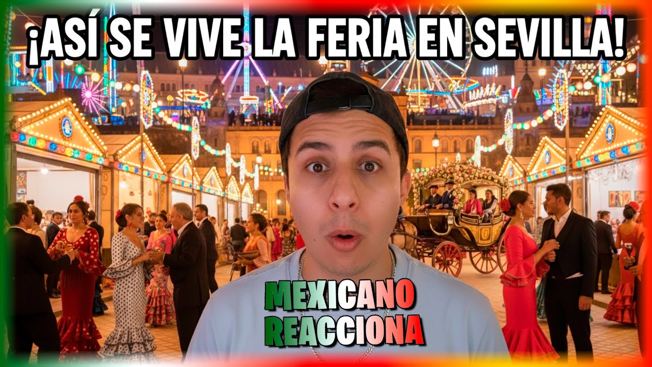 Ahora entiendo por qué Sevilla enamora… Feria de Abril 🇪🇸💃 | Mexicano reacciona a España