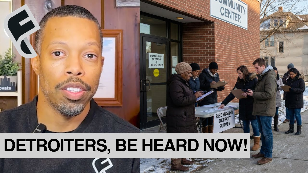 Detroit Residents: This Survey Could Shape the Next 4 Years (Don’t Ignore It)