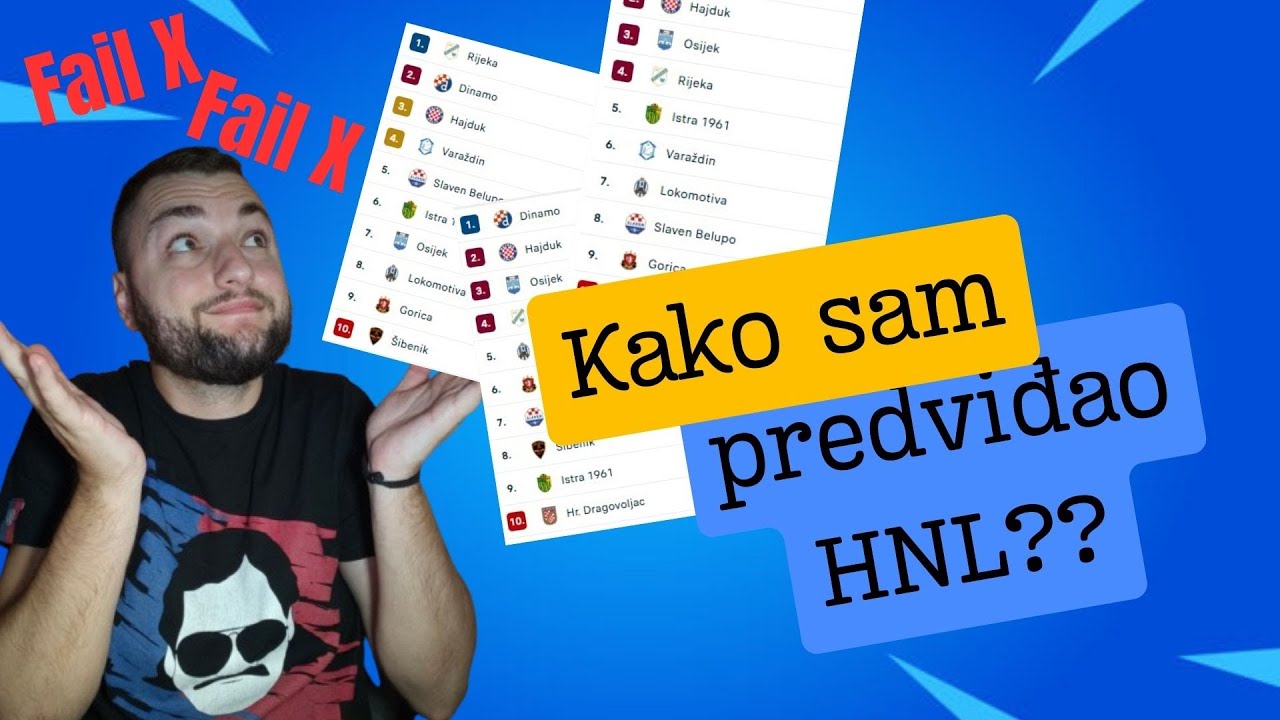 KOLIKO USPJEŠNO PROGNOZIRAM HNL? - 6 od 10 pozicija...