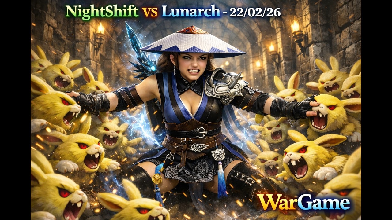 Throne and Liberty - EN - NightShift VS Lunarch - War Game 22/02/26 - War Game