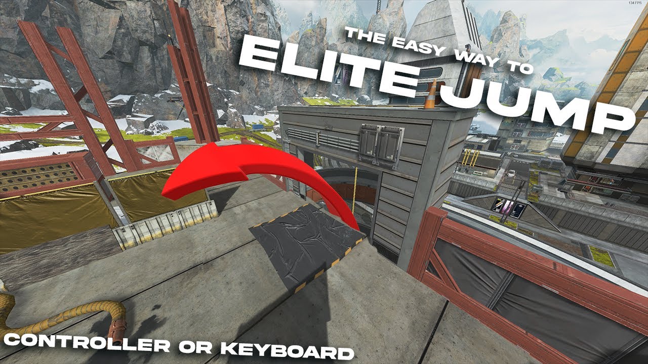 How to Elite Jump THE EASY WAY in Apex Legends!!! | Console + PC