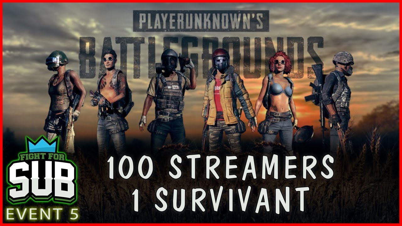 FFS #5 PUBG FPP → Fight For Sub Event 5