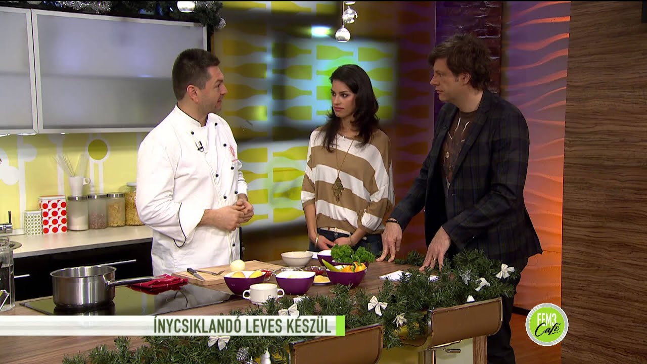Vegetáriánus karácsonyi leves - 2014.12.08. - tv2.hu/fem3cafe