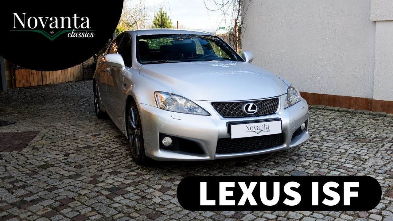 LEXUS ISF - absolutna legenda z doskonałą V-ósemką!