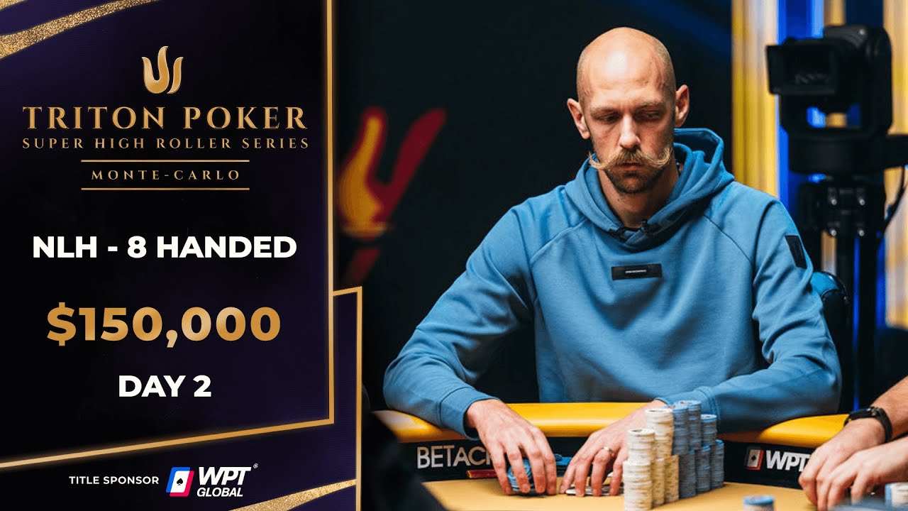$150K NLH - Event #12 Day 2 | Triton Poker Series Monte-Carlo 2024