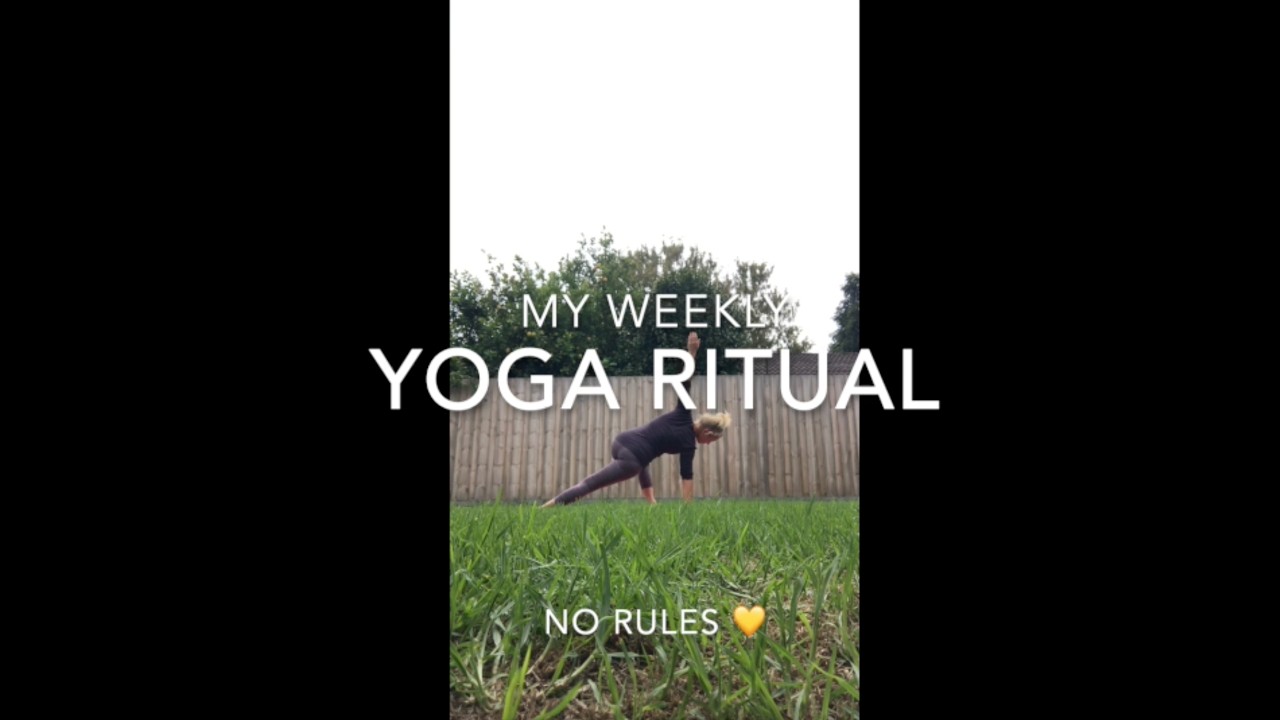 My Weekly Yoga Ritual