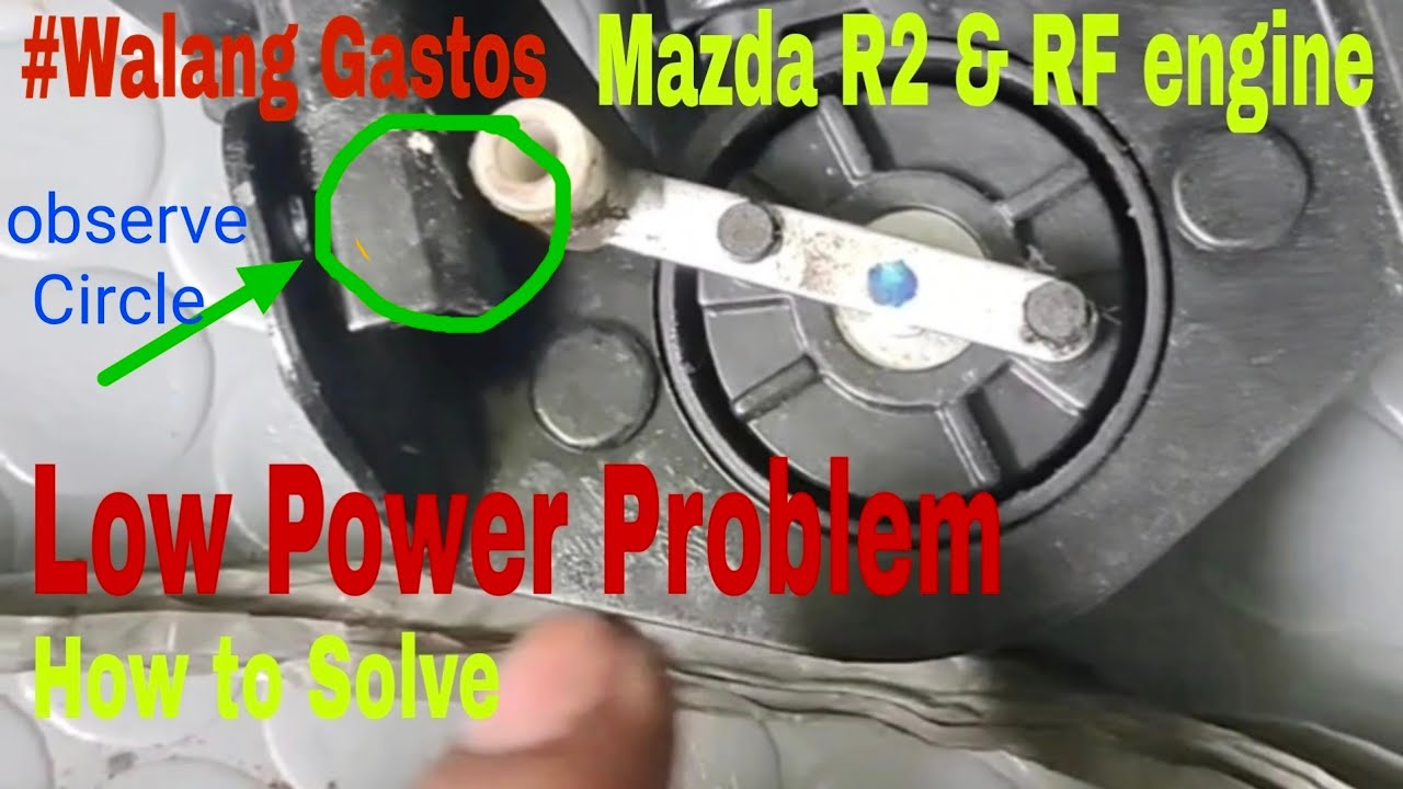 Mazda bongo Low power Anong Dahilan Paano ayusin