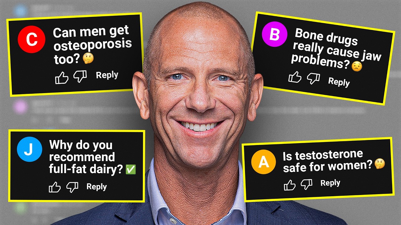 Viewer Q&A: The Truth About Osteoporosis Drugs, Hormones & Bone Density