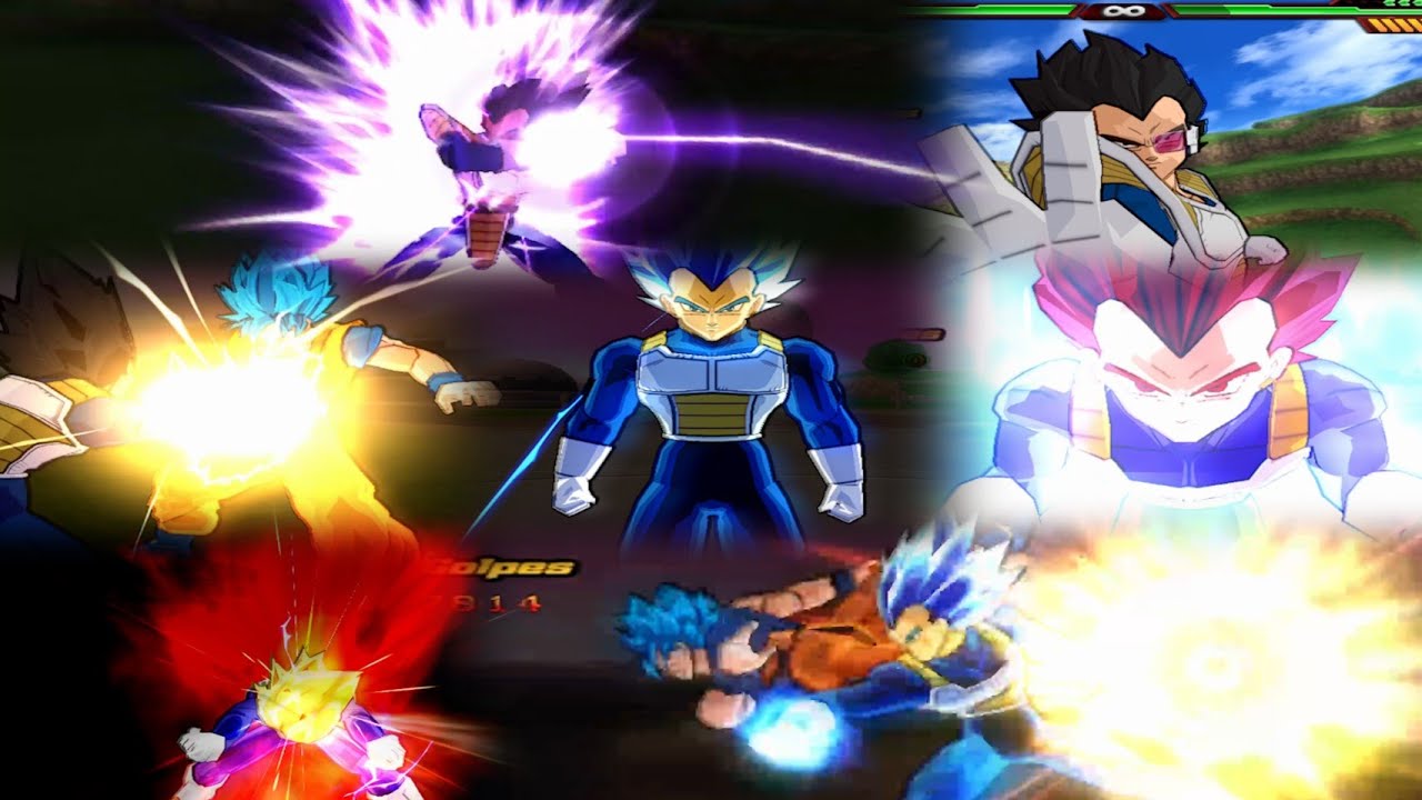 DBZ Sparking! Lane (Pre-Alpha 1.0.0) Vegeta Todas Las Transformaciones Y Especiales