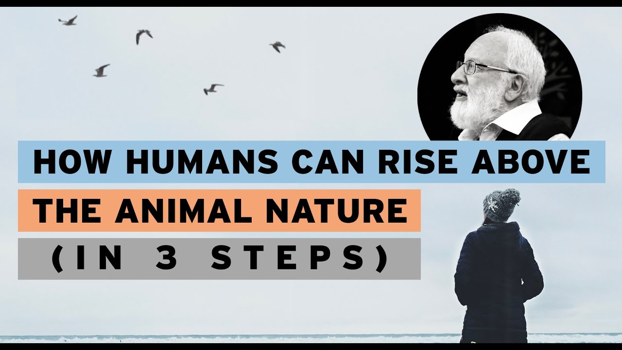 How Humans Can Rise Above Their Animal Nature [in 3 Steps]