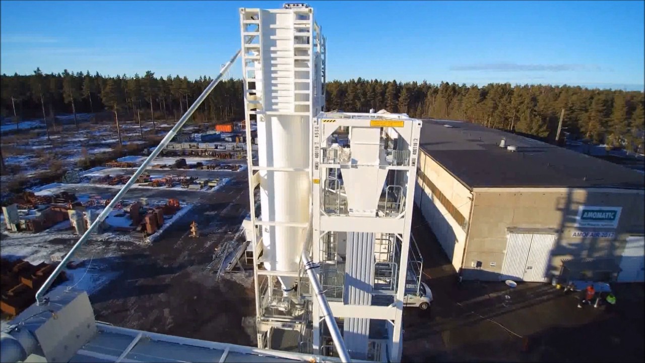 AMOMATIC 160 CM INSTALLATION AT PAIMIO, FINLAND 2/2017