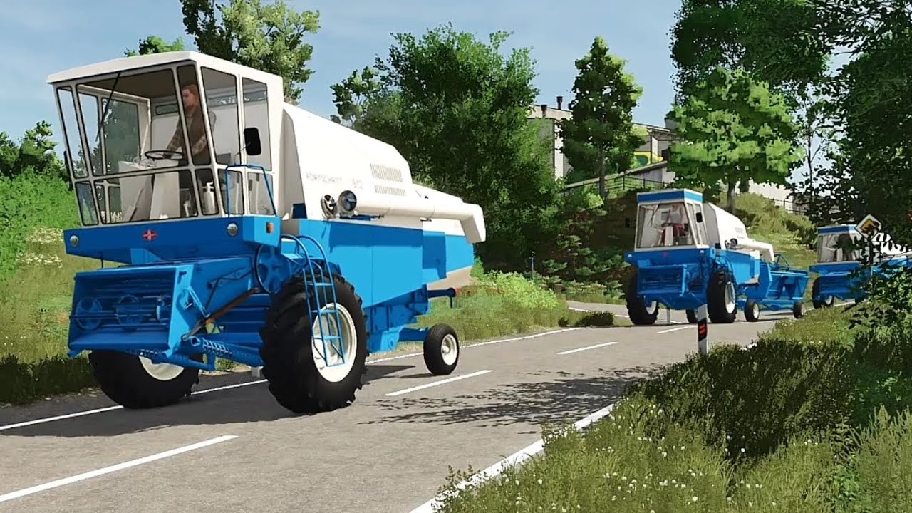 6x FORTSCHRITT🔥 KONVOJ NA CESTĚ🤩 FS25/VALACHY🇨🇿