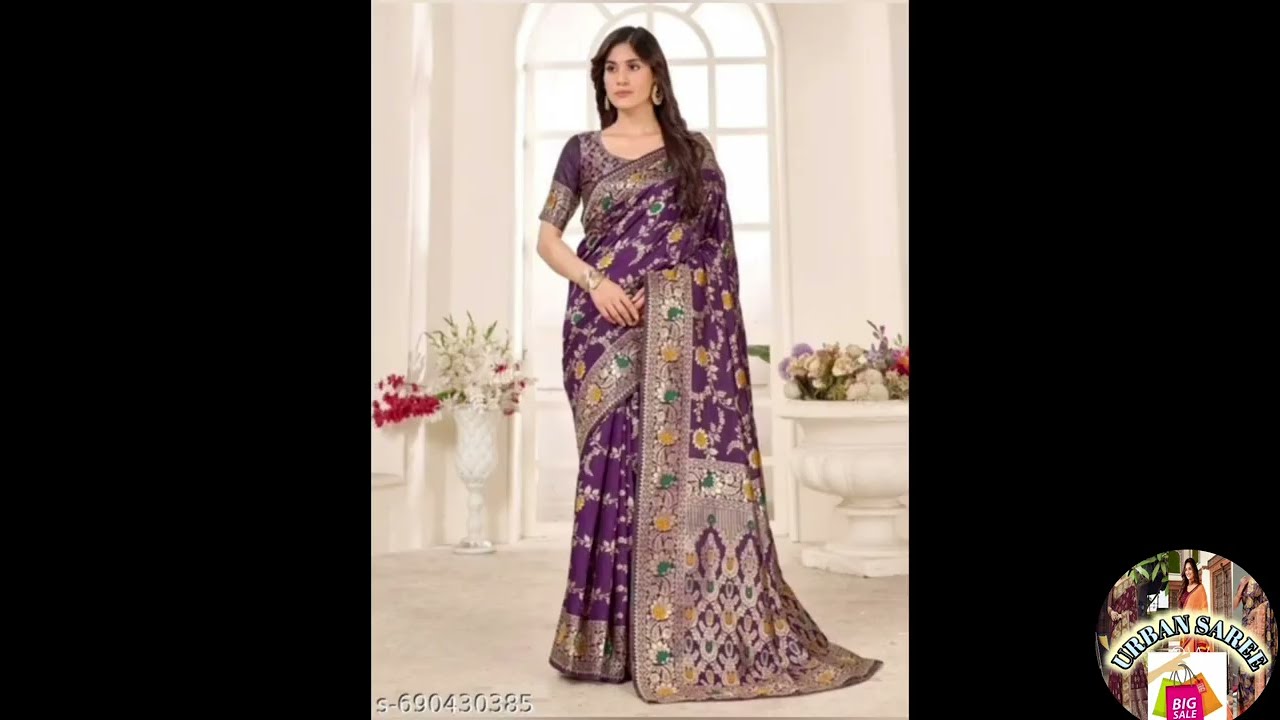 Banarasi Silk Saree Under Budget 😍 Bridal & Festive Collection | Urban Saree