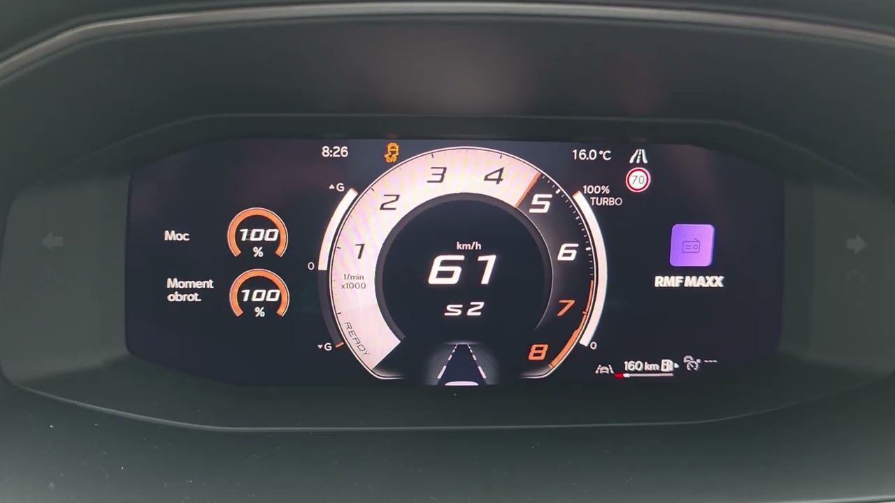 Cupra formentor 2.0 TSI 204 KM 4Drive 2025r 0-100 acceleration 