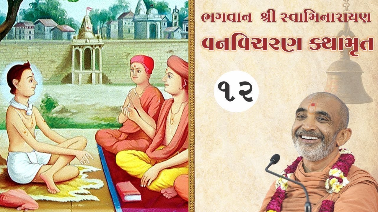 Nilkanth Varni Vanvicharan Katha - 12 || Purani Shri Krushnpriydasaji Swami|| Taravada Gurukul