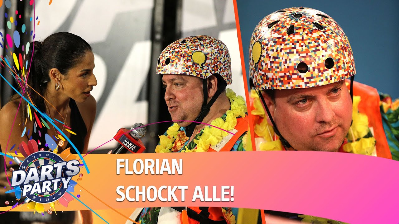 Florian überrascht alle beim ersten Duell! | Darts Party 6.Folge