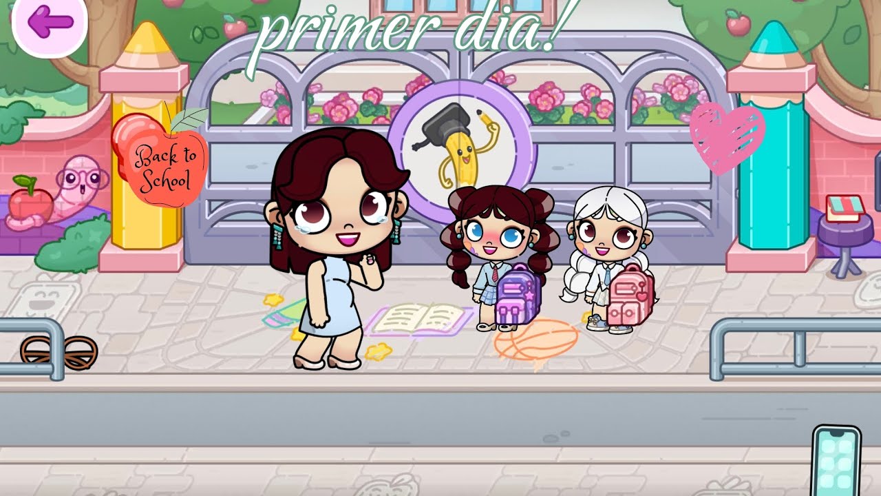 El primer dia de escuela primer grado de mis hijas😍