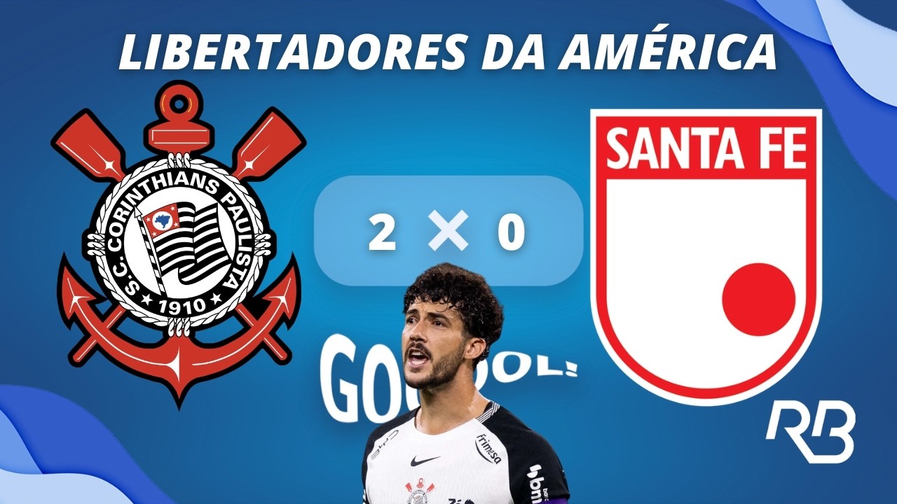 GOL DO CORINTHIANS! GOL DE GUSTAVO HENRIQUE! Corinthians 2 X 0 Santa F&eacute;