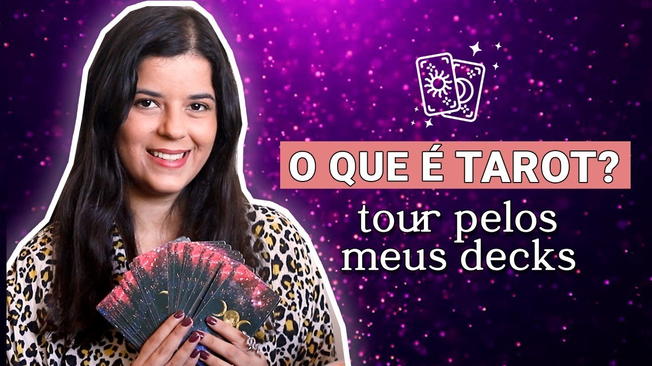 O QUE É O TAROT?! E UM TOUR PELOS MEUS DECKS  | Amanda Flores