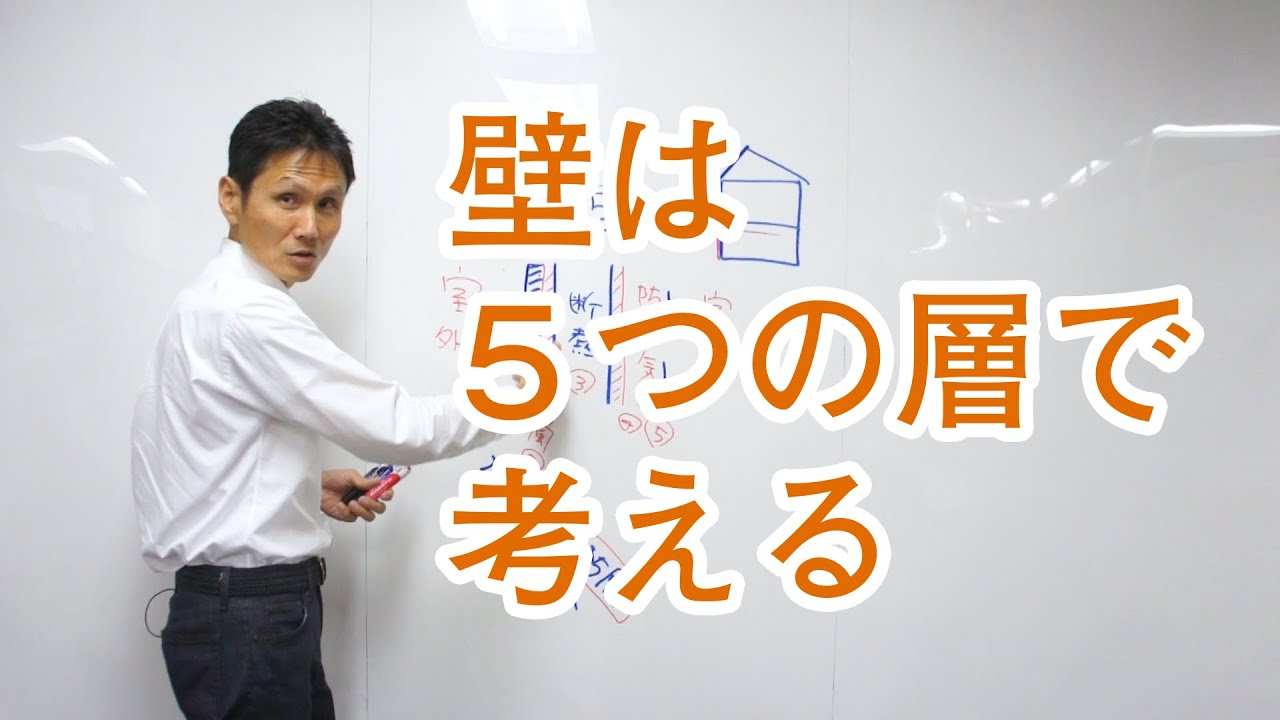 壁は５つの層で考える事が重要