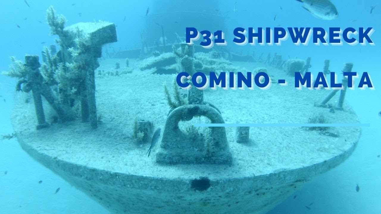 🌊 P31 SHIPWRECK - COMINO - MALTA