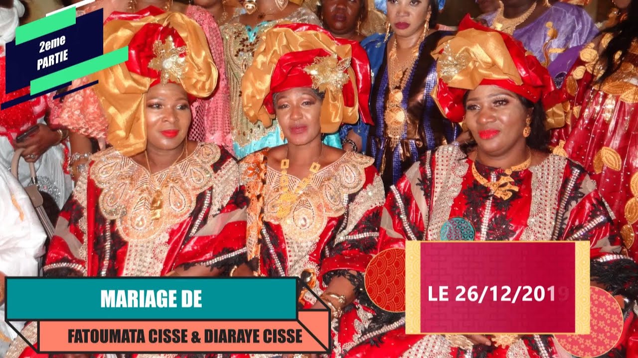 NANA IMAGE MARIAGE DE DIARAYE CISSE & FATOUMATA CISSE A PARIS 2019