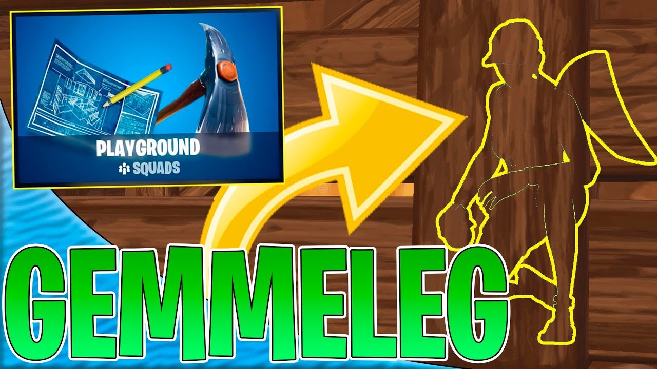 GEMMELEG I PLAYGROUND v2! | Dansk Fortnite