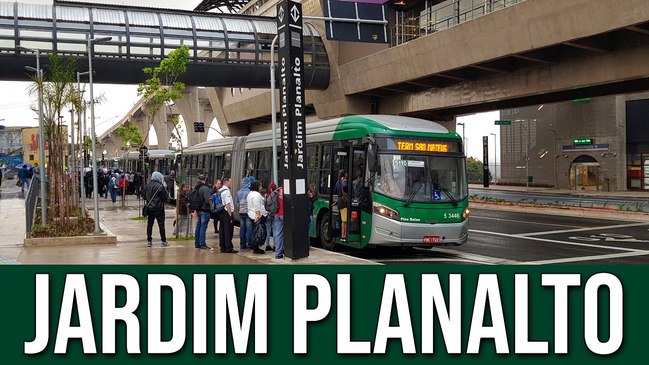Estação Jardim Planalto (Linha 15 - Prata) - Movimentação de Ônibus #159