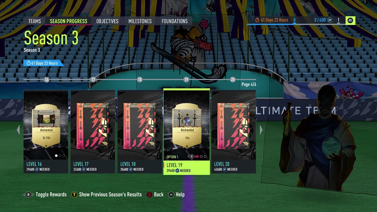 New Season 3 Objectives and Rewards FUT FIFA 22