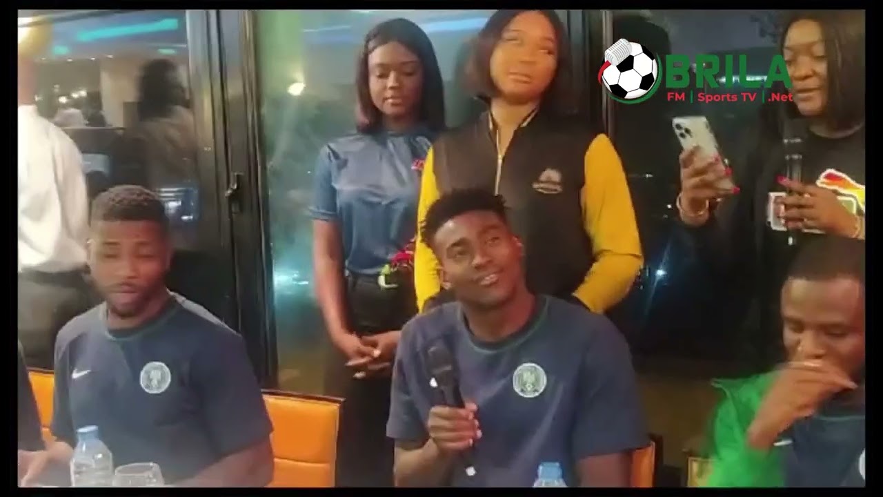 Yesterday's Super Eagles dinner was Lit 🔥.