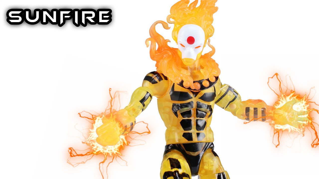 Marvel Legends SUNFIRE AoA Wave Action Figure Review