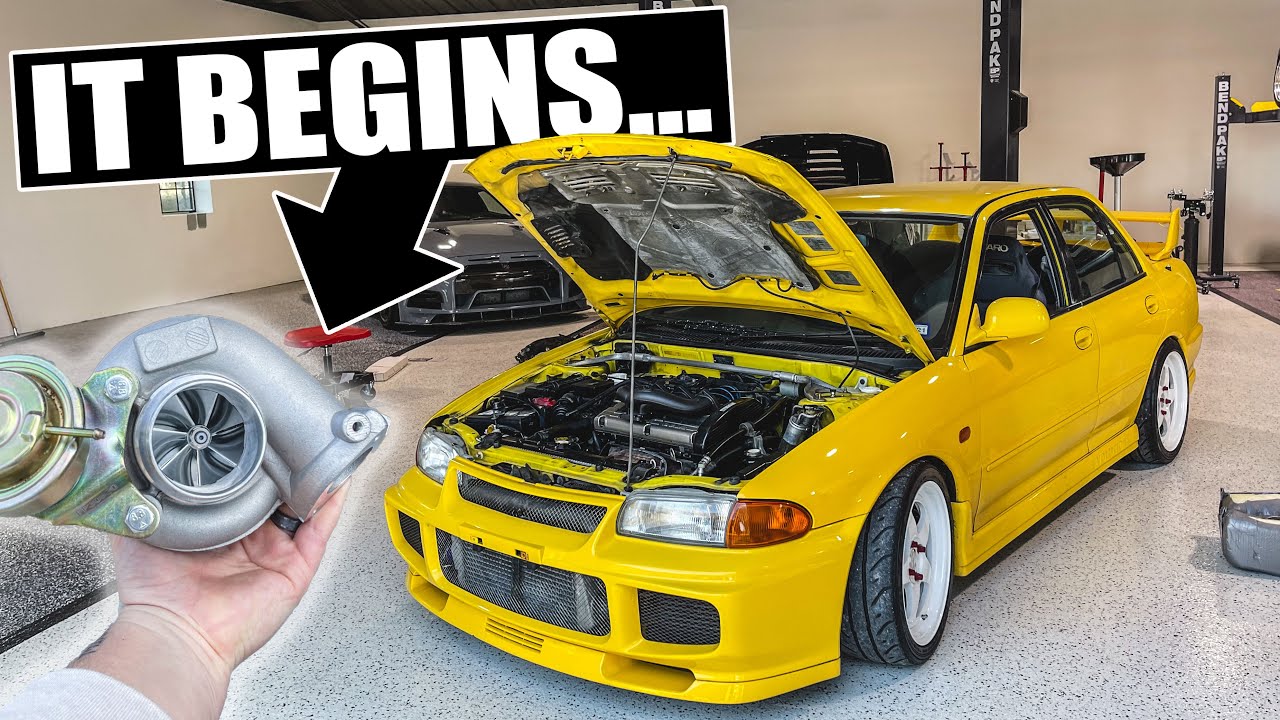 The PERFECT turbo upgrade for my Evo III GSR! - EVO III BUILD BEGINS