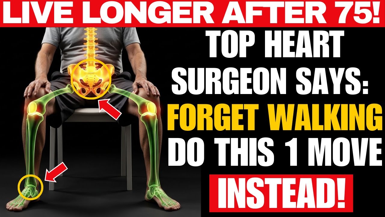 Over 75? THIS 1 Chair Exercise Is BETTER Than WALKING — Surgeon Approved! | Senior Health Tips