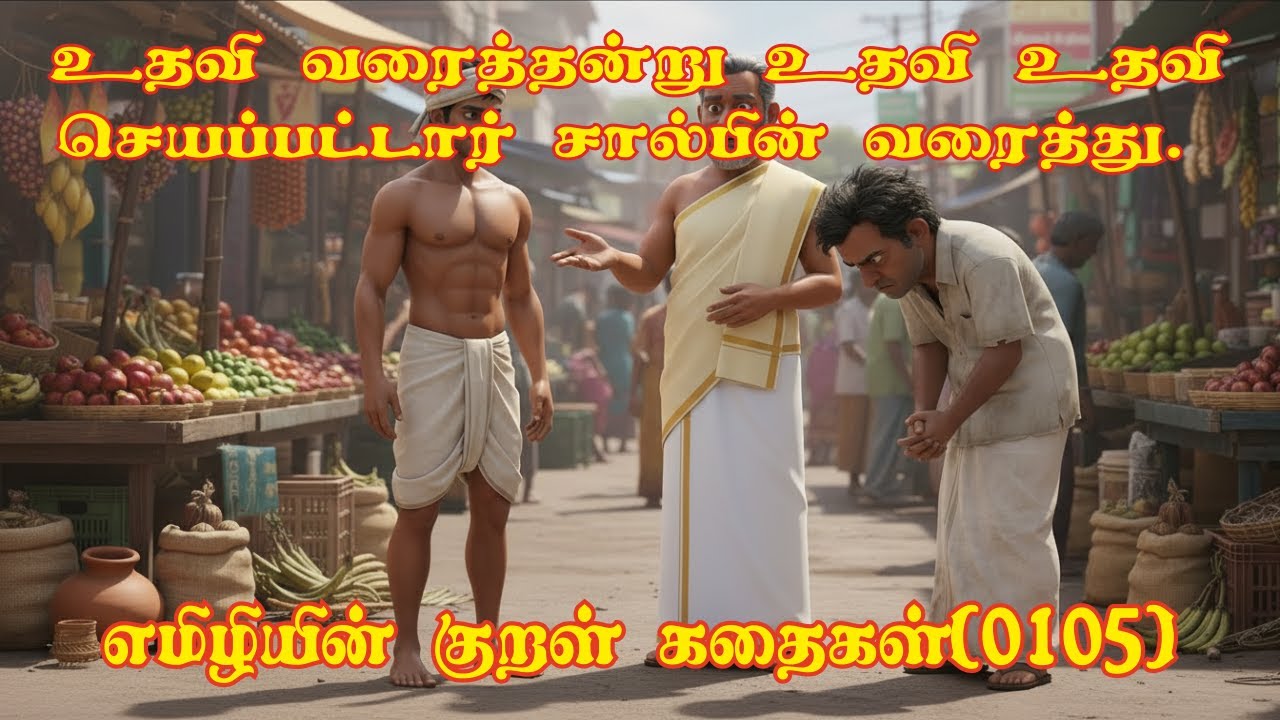 Kural Kathai 0105 குறள் கதை: உதவி வரைத்தன்று உதவி உதவி செயப்பட்டார் சால்பின் வரைத்து.