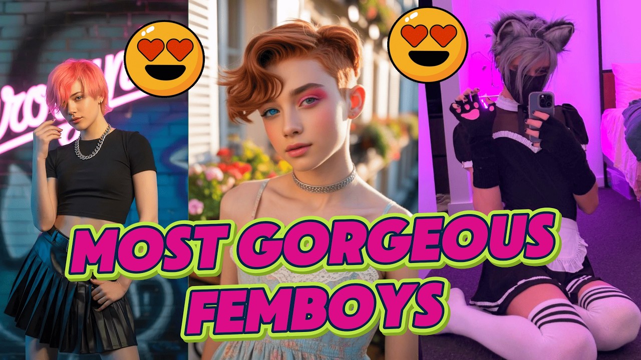 Meet The Most Beautiful Femboys in the World 🏳️‍⚧️ Trans Girls