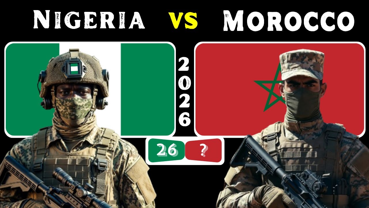 Superpower Showdown: Nigeria Vs Morocco in Military & Economy ||  African Power Battle