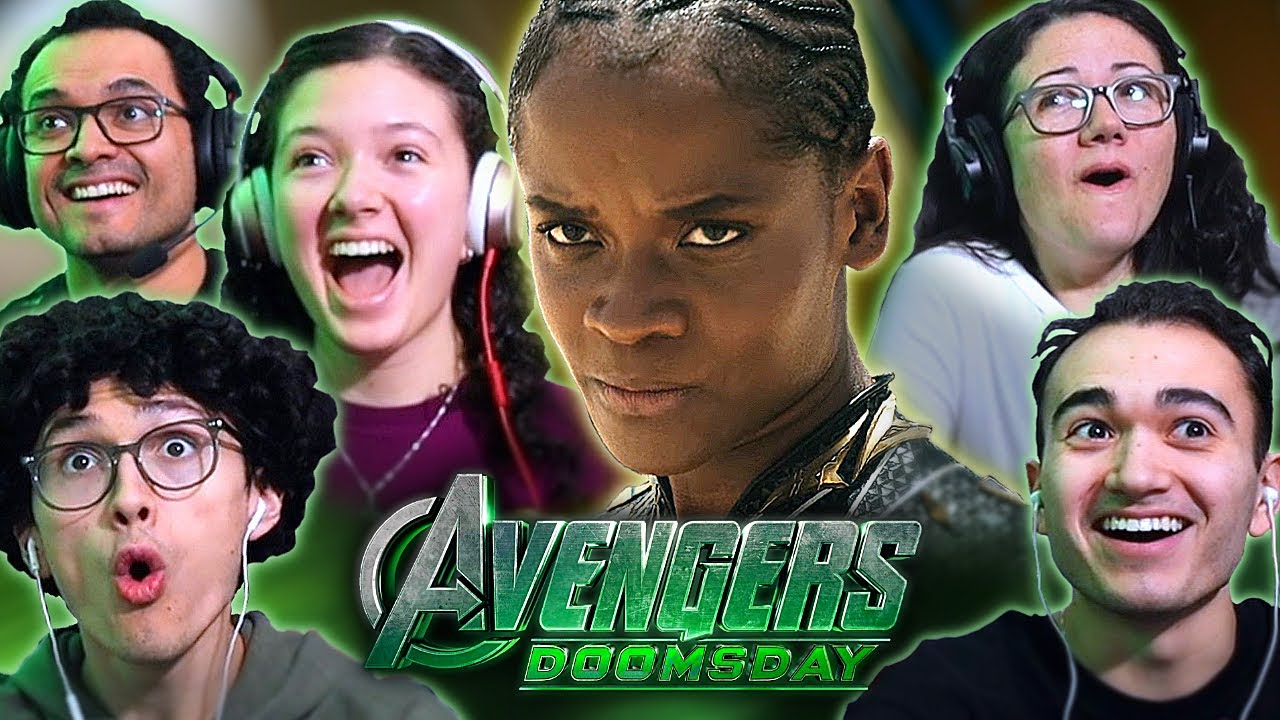 AVENGERS DOOMSDAY BLACK PANTHER TRAILER REACTION! | Fantastic Four & Namor