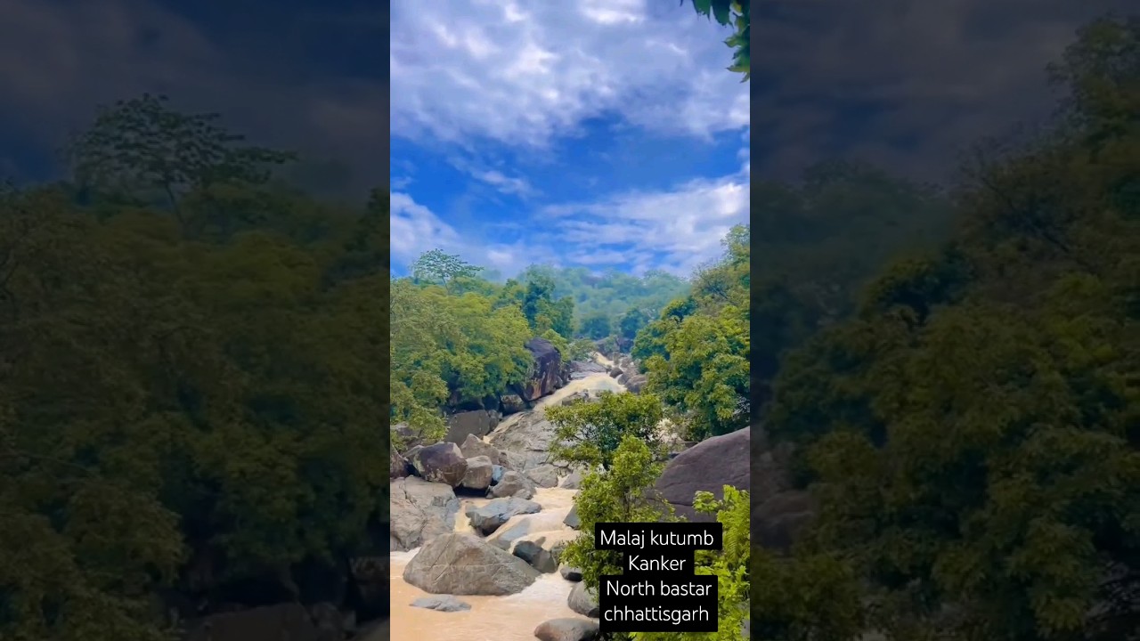 beauty of bastar #chhattisgarhtourism #kanker #india #waterfall #youtubeshorts #nature