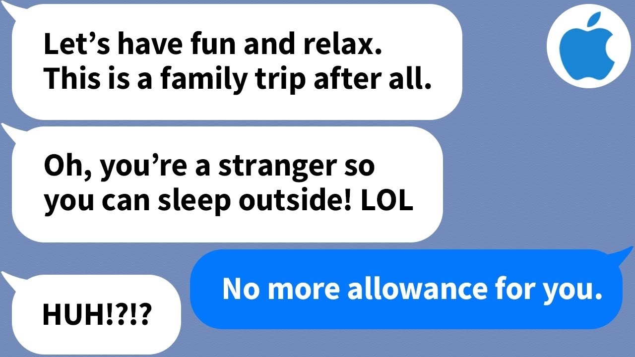 【Apple】My MIL didn't reserve a room for me on their family trip, so I left and cut her off for good