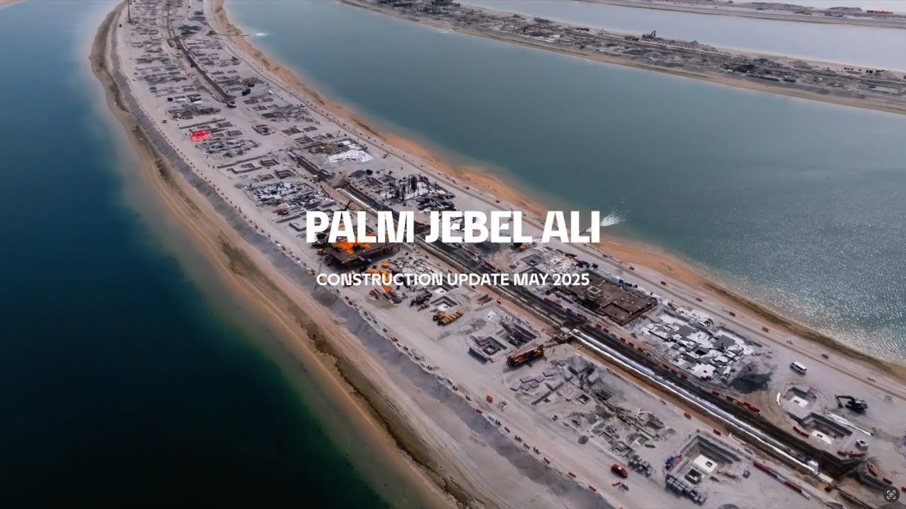 Palm Jebel Ali Construction Update May 2025