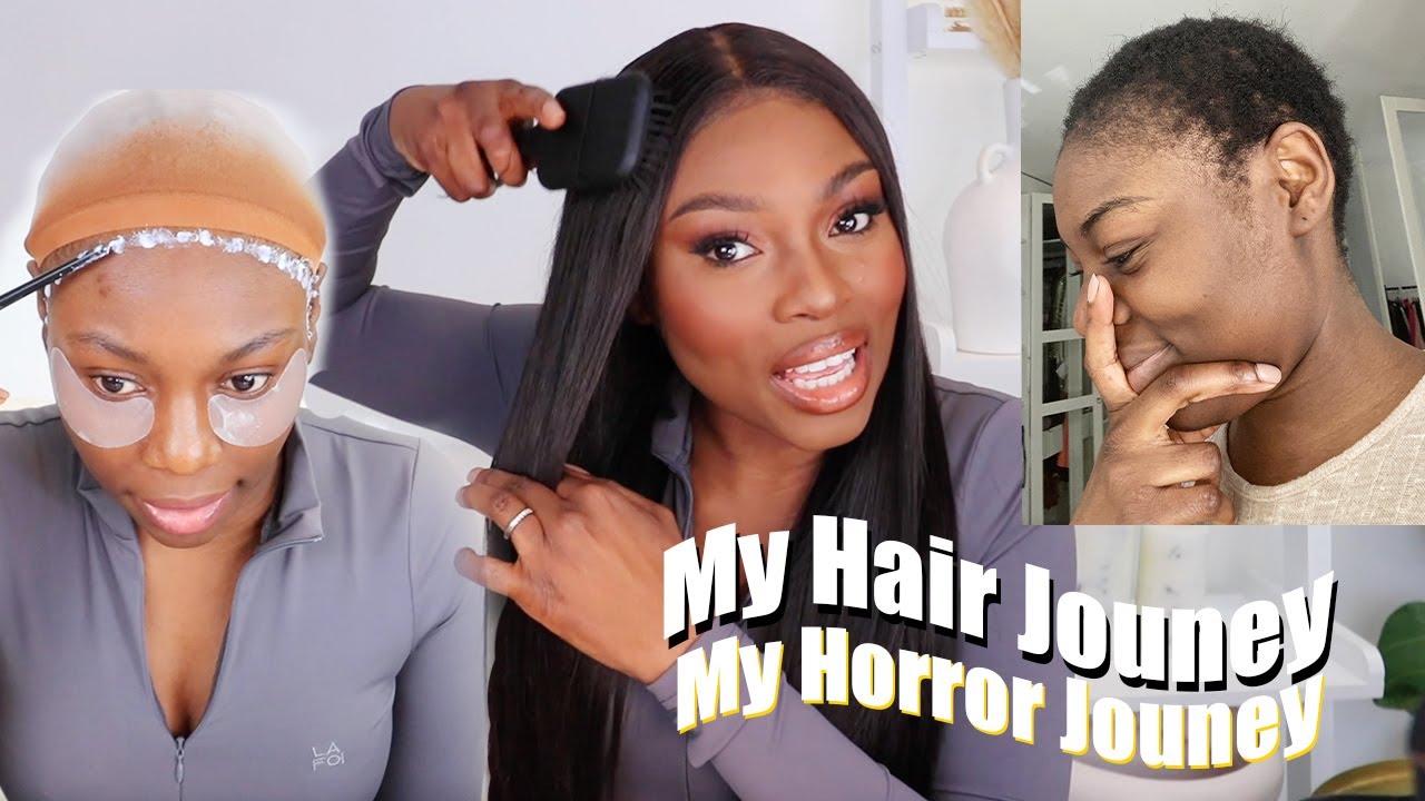 My full Hair (& Stylist Horror) Story  & How I Lay My wigs - Everything revealed with suppliers!