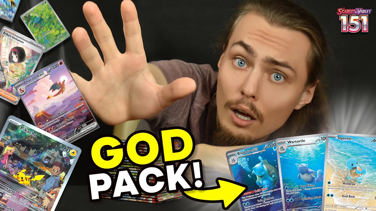 Trafiłem GOD PACK?! - Polowanie na KARTY POKEMON ze 151!