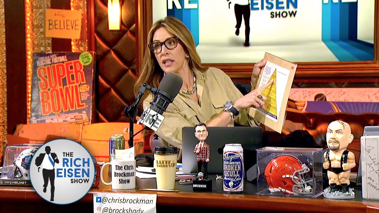 “This Is Gross” – Suzy Shuster Assesses Chris Brockman's Workspace | The Rich Eisen Show