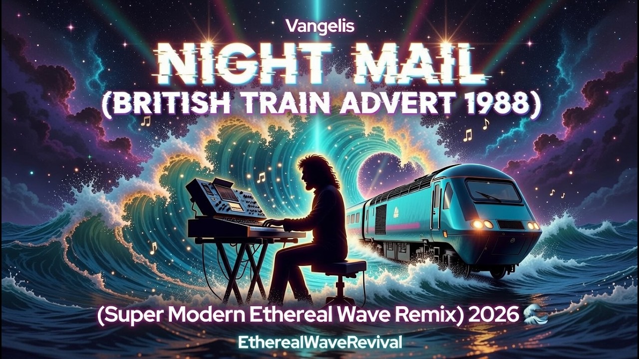 Vangelis - Night Mail (British Rail 1988 Advert) (Super Modern Ethereal Wave Remix) 2026 🌊