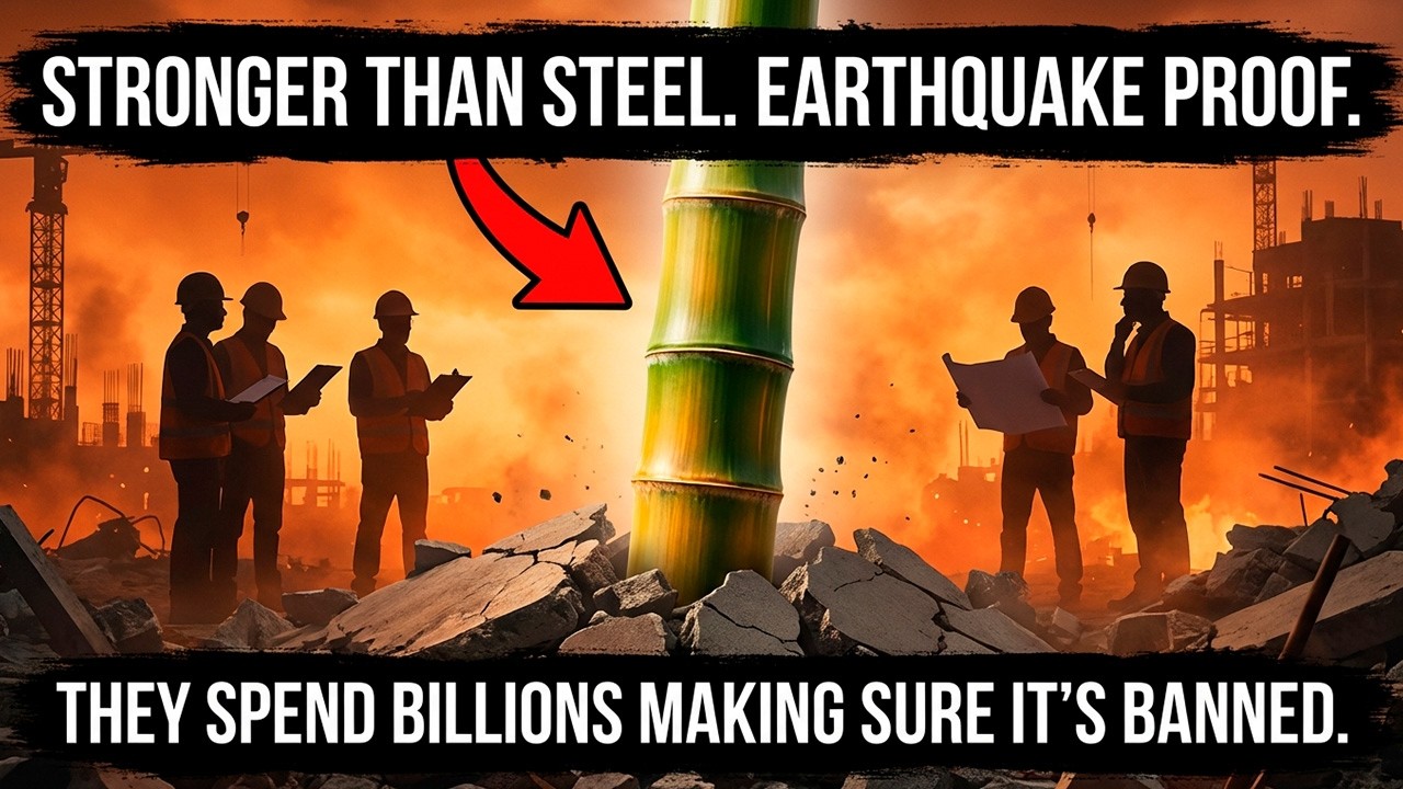 This &ldquo;Grass&rdquo; Is Stronger Than Steel. Earthquake Proof. Why Do Building Codes Ban It?