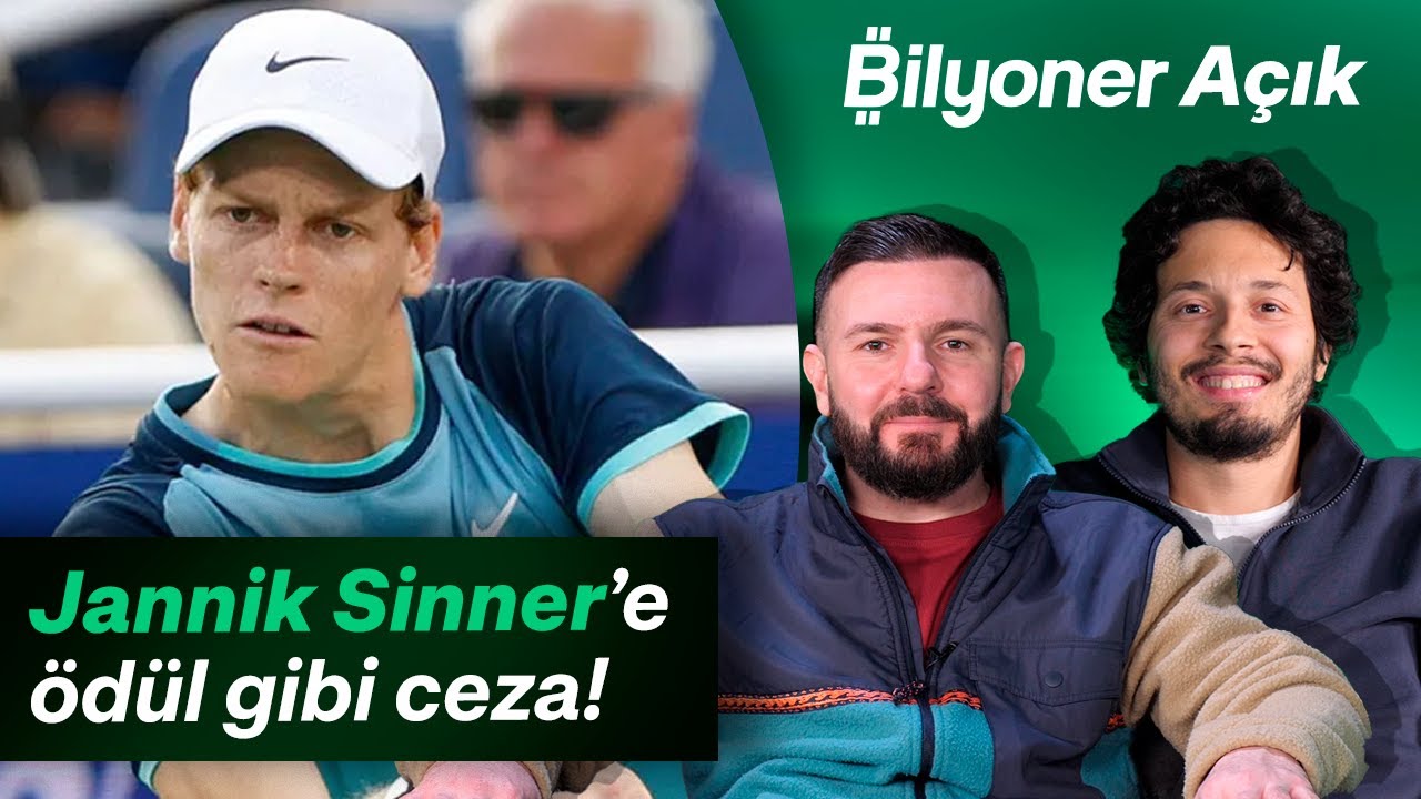 Jannik Sinner'e ödül gibi ceza, 5. Grand Slam gelir mi? | Aras Yetiş & Emre Yazıcıol | Şubat '25
