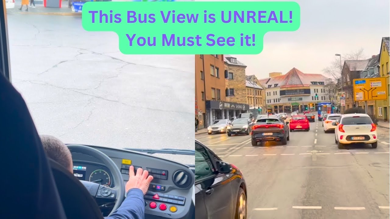 Moving Through a German City | Urban Atmosphere