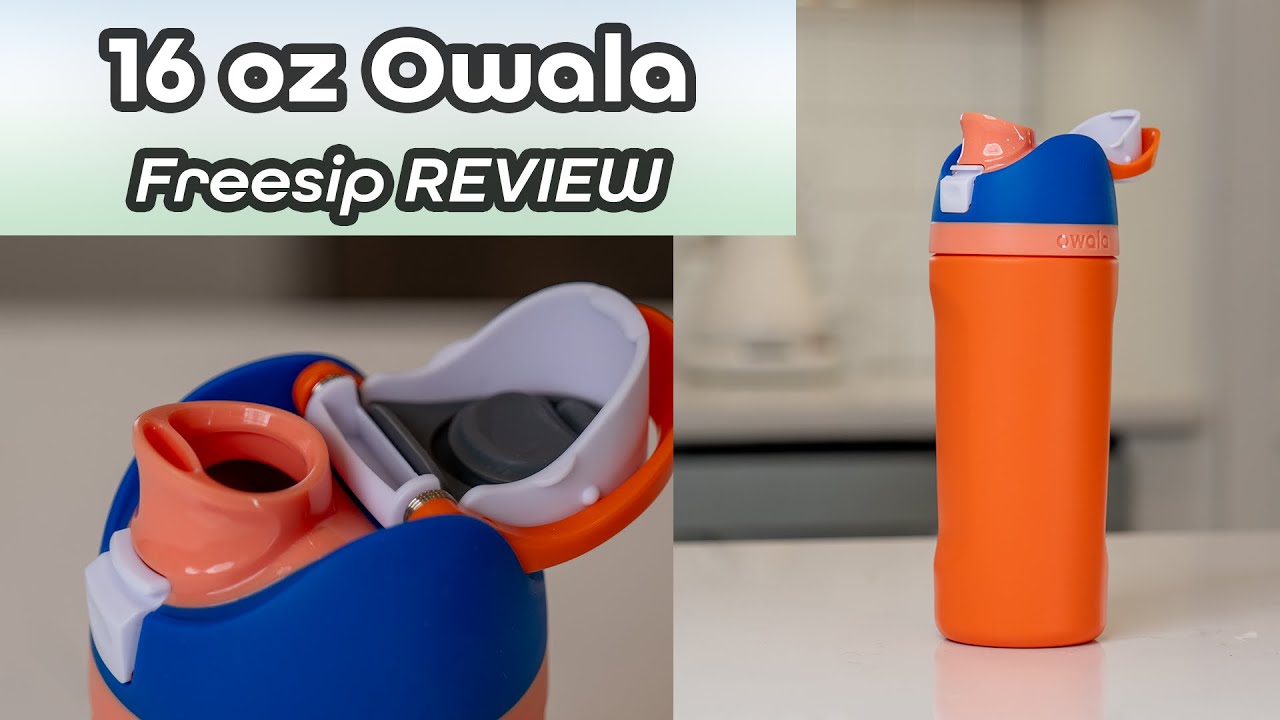 Обзор детской бутылки для воды Owala Freesip на 16 унций
